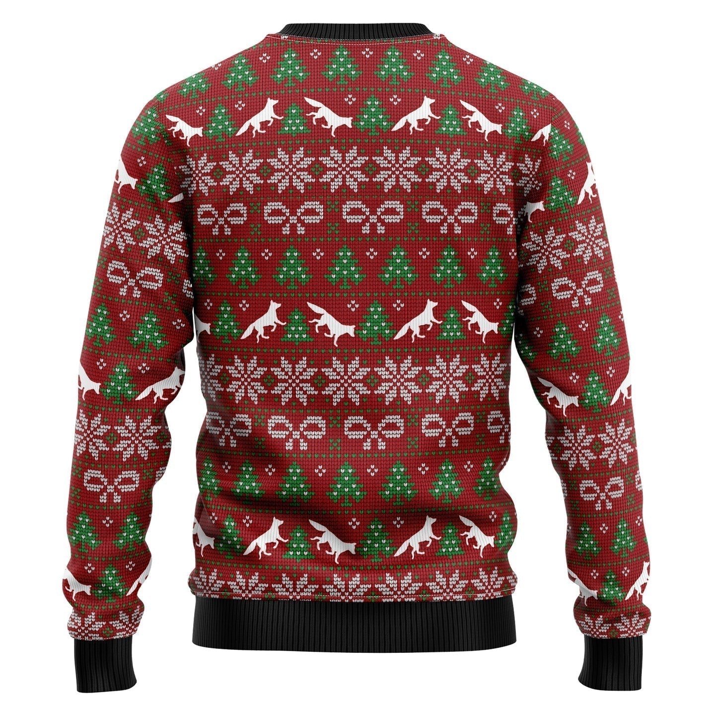 Oh For Fox Sake Ugly Christmas Sweater For Men & Women Christmas Gift Sweater US3321 - WeCustomit