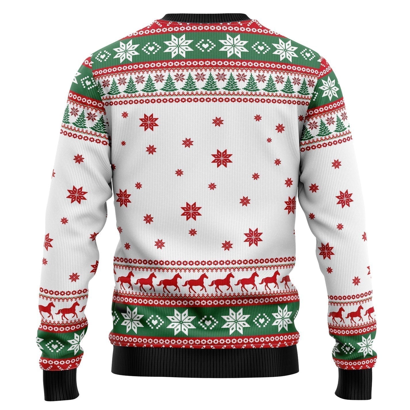 Horse Christmas Tree Ugly Christmas Sweater For Men & Women Christmas Gift Sweater US2791 - WeCustomit