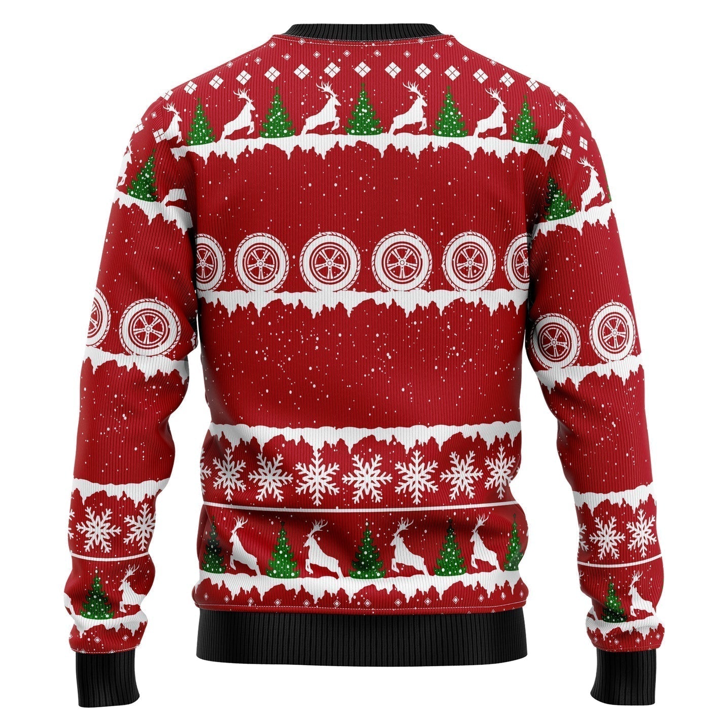 Hippie Car Merry Christmas Ugly Christmas Sweater For Men & Women Christmas Gift Sweater US3568 - WeCustomit