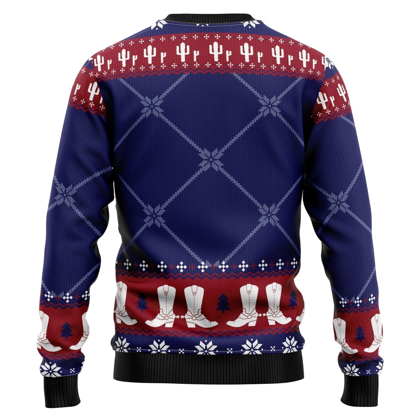 Texas Map Symbols Pattern Ugly Christmas Sweater For Men & Women Christmas Gift Sweater US3558 - WeCustomit