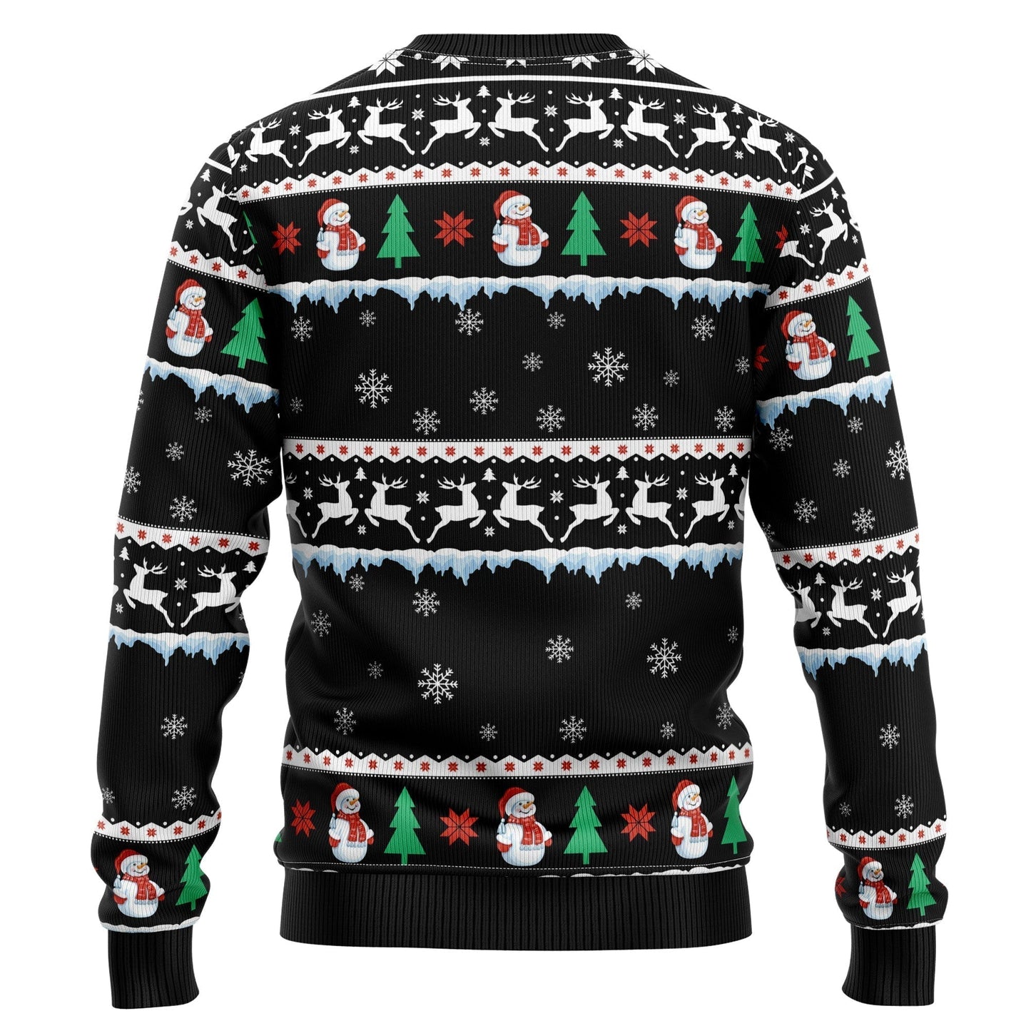 Dog' Santa On Highway Ugly Christmas Sweater For Men & Women Christmas Gift Sweater US2937 - WeCustomit