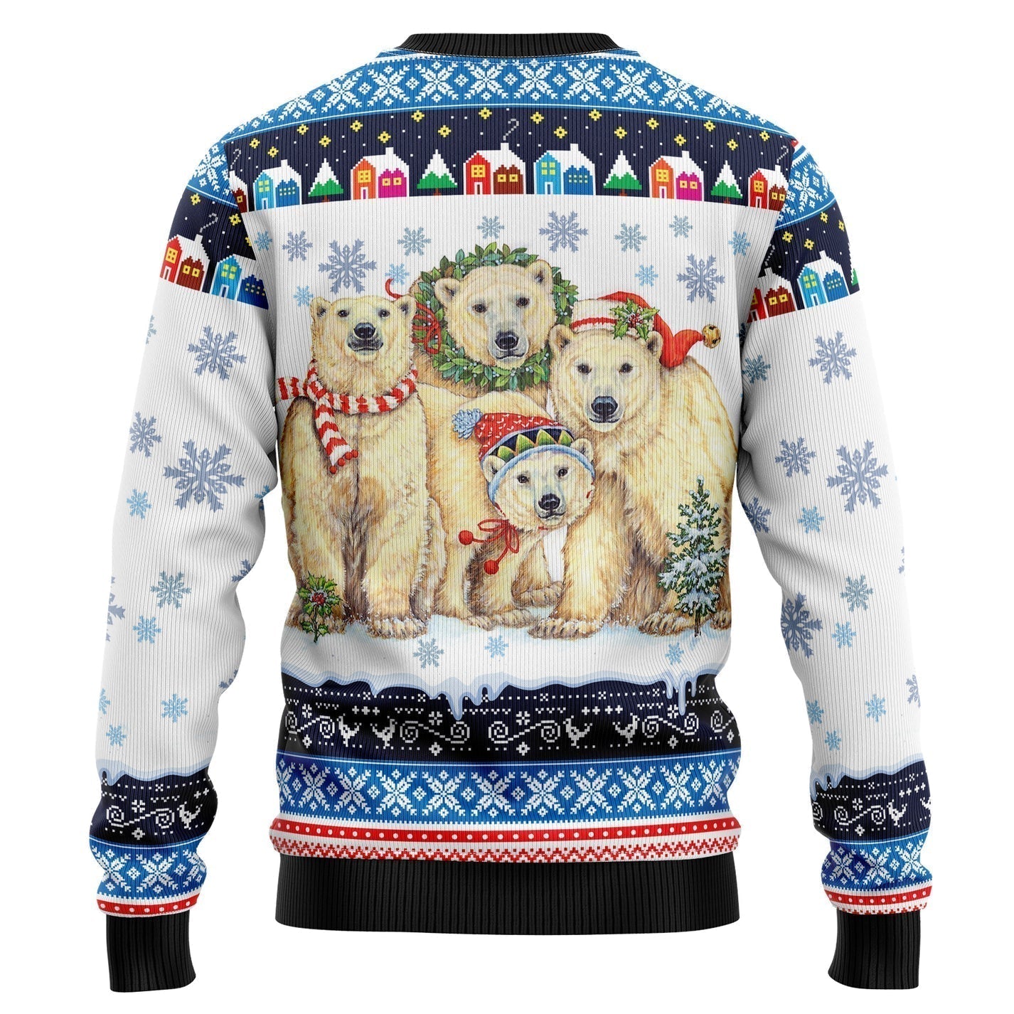 Bears Christmas Ugly Christmas Sweater For Men & Women Christmas Gift Sweater US3330 - WeCustomit