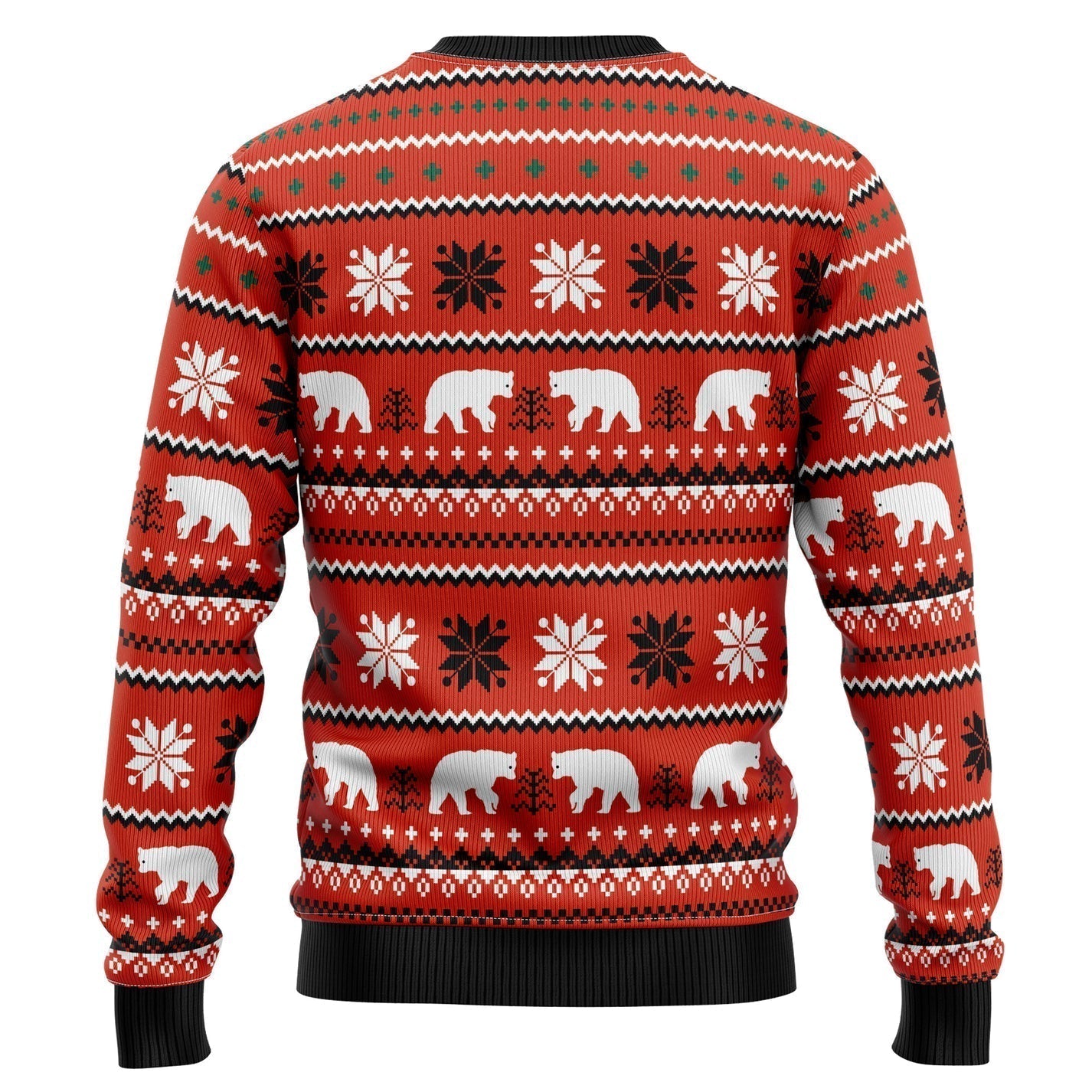 Let‘s Glow Polar Bear Ugly Christmas Sweater For Men & Women Christmas Gift Sweater US3516 - WeCustomit