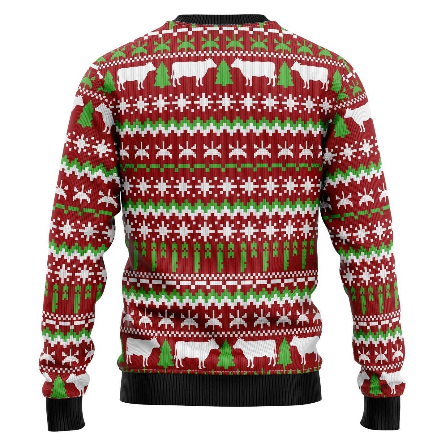 Cow Mooey Christmas Ugly Christmas Sweater For Men & Women Christmas Gift Sweater US3302 - WeCustomit