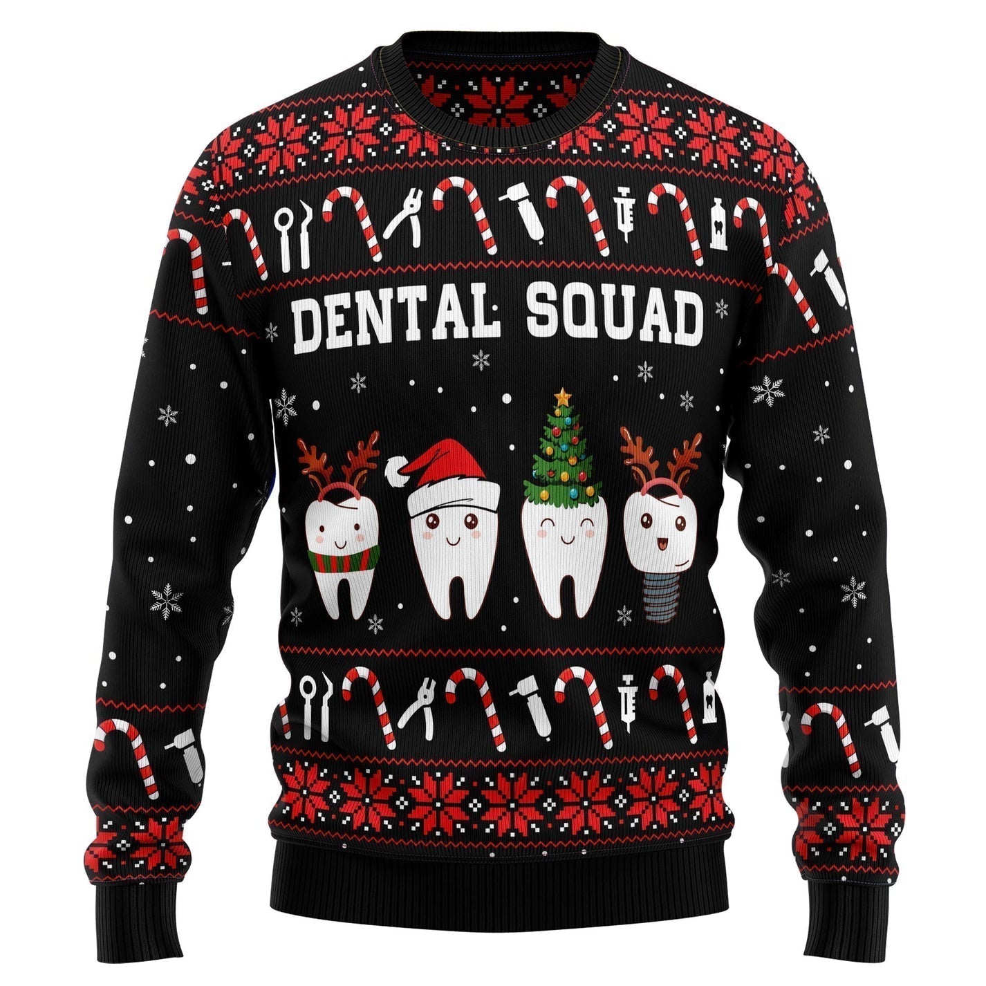 Dental Squad Ugly Sweater For Men & Women Christmas Gift Sweater US2956 - WeCustomit