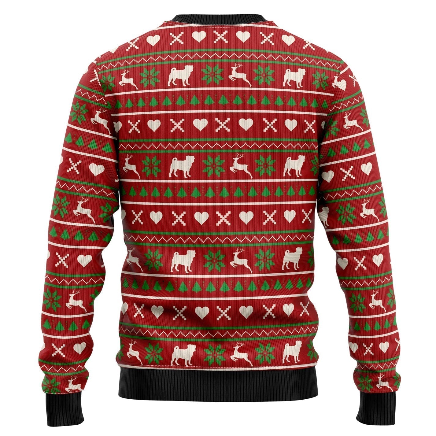 Dog Reindeer Ugly Christmas Sweater For Men & Women Christmas Gift Sweater US2953 - WeCustomit
