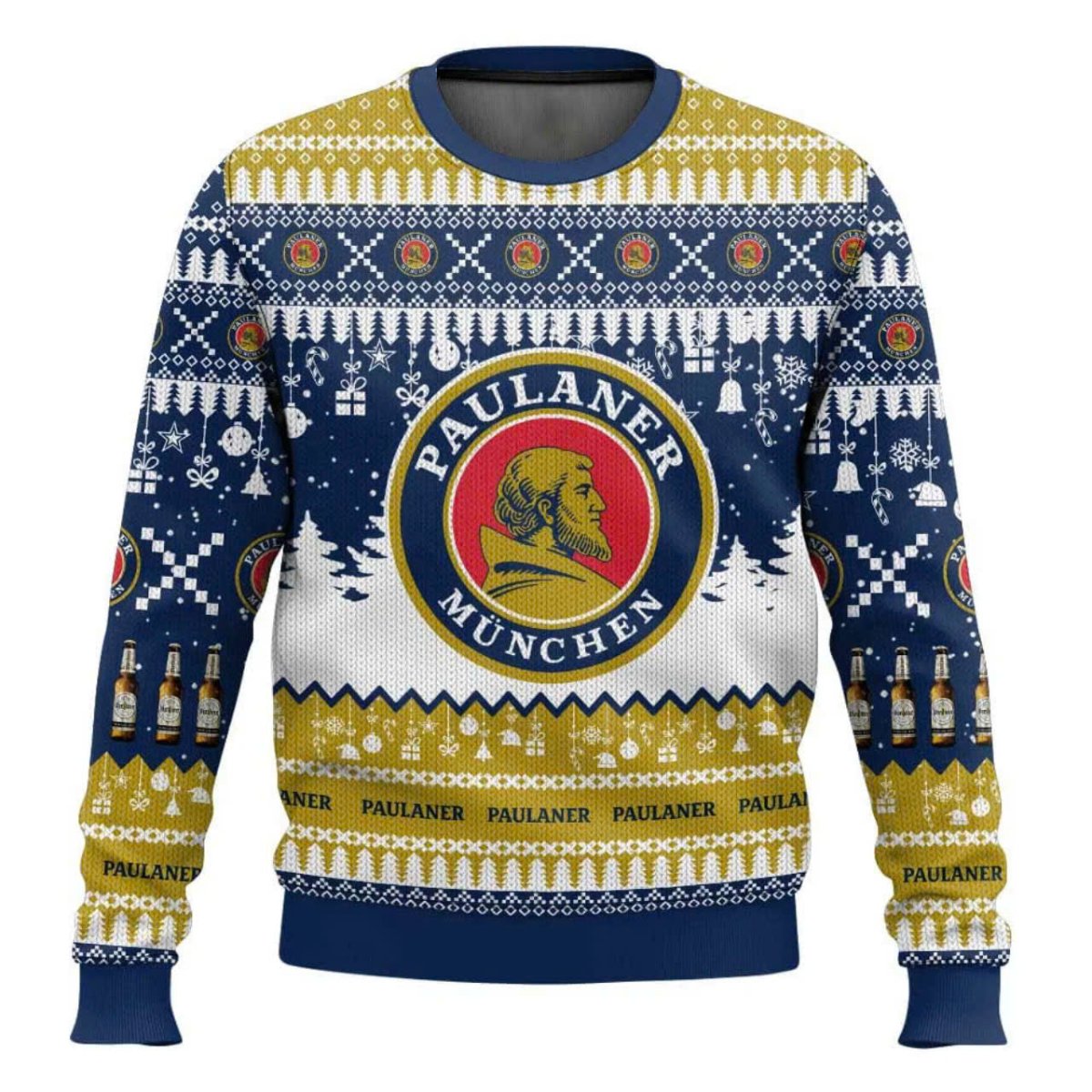 Paulaner Christmas Ugly Sweater - WeCustomit