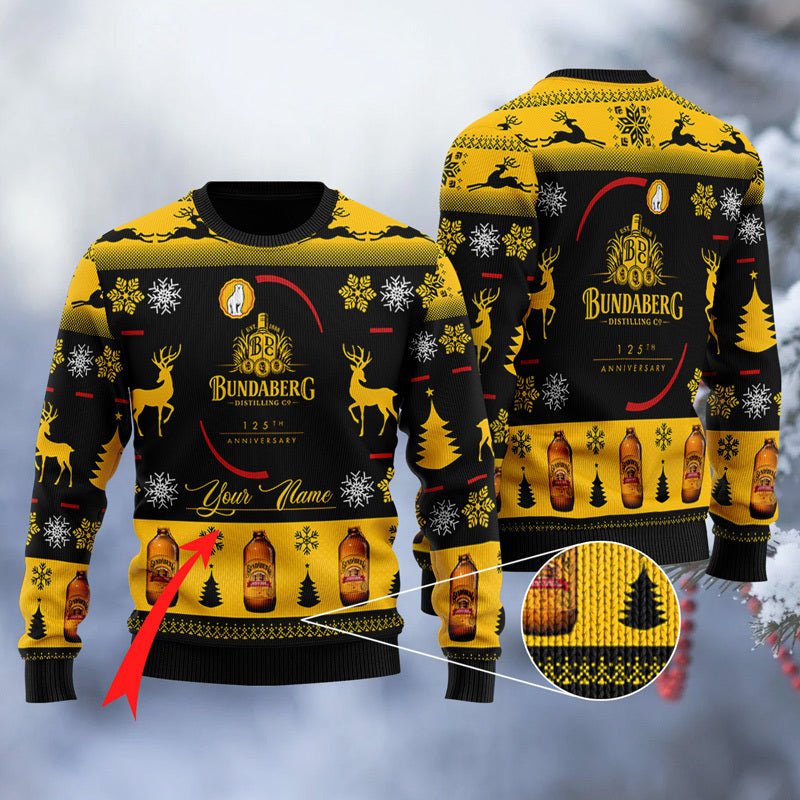 Personalized Bundaberg Black Ugly Sweater - WeCustomit