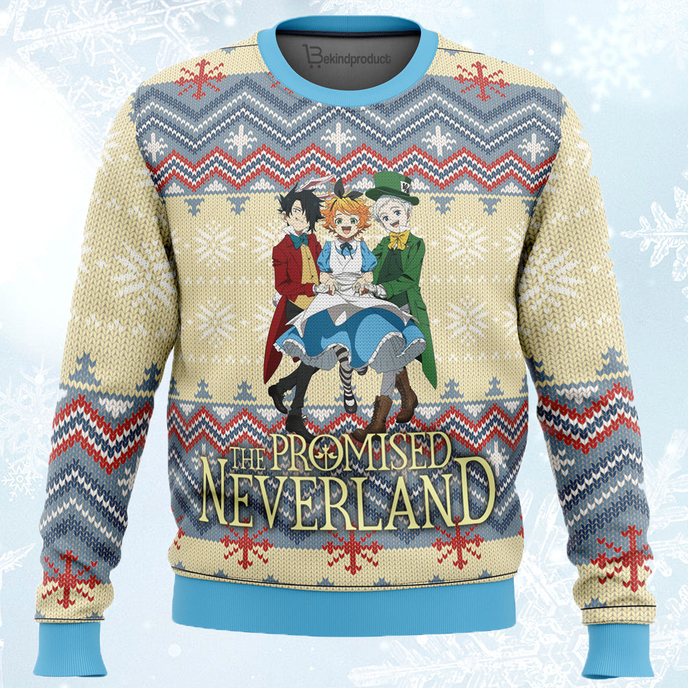 Promised Neverland Alt Ugly Christmas Sweater For Men & Women Christmas Gift Sweater PT577 - WeCustomit