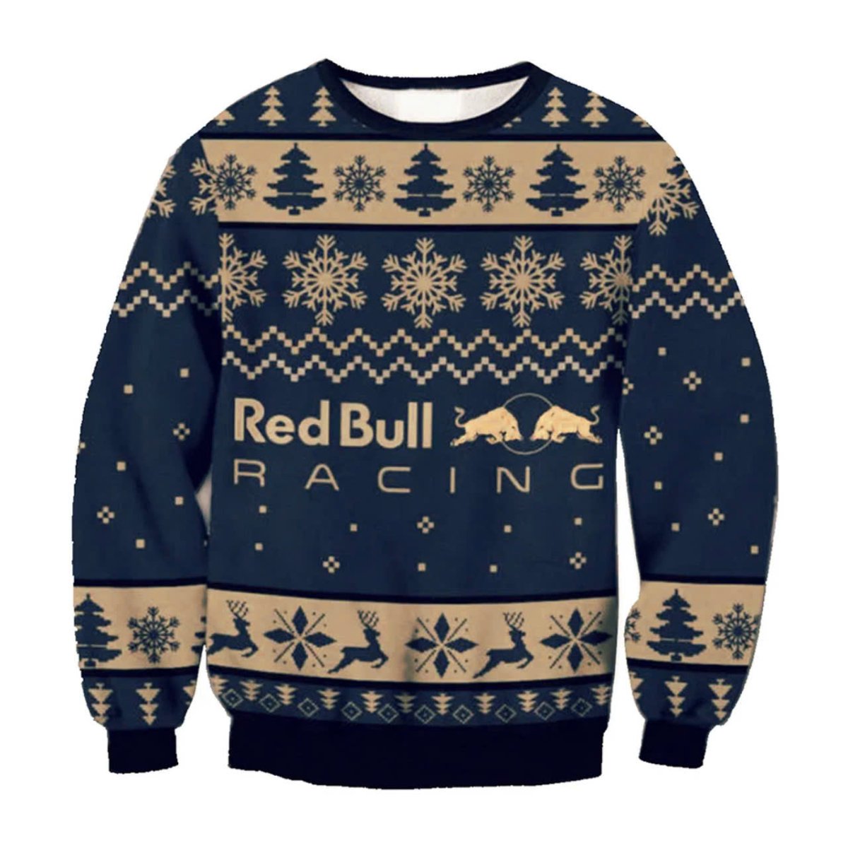 Red Bull Christmas Ugly Sweater - WeCustomit