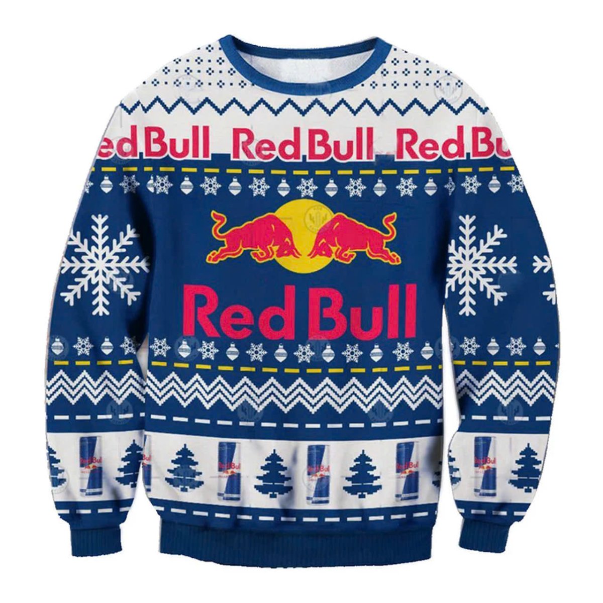 Red Bull Ugly Sweater - WeCustomit