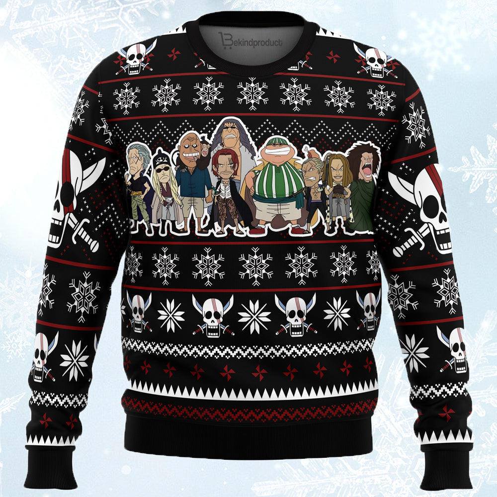 Red Hair Pirates Ugly Christmas Sweater For Men & Women Christmas Gift Sweater PT623 - WeCustomit