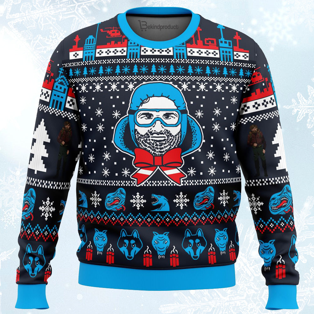 Russell for the Holidays The Thing Ugly Christmas Sweater For Men & Women Christmas Gift Sweater PT312 - WeCustomit