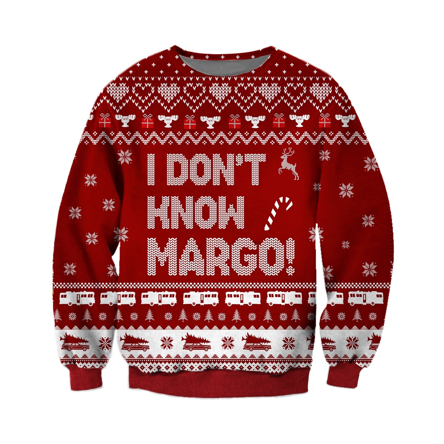 I Don't Know Margo Ugly Christmas Sweater For Men & Women Christmas Gift Sweater CEE003 - WeCustomit