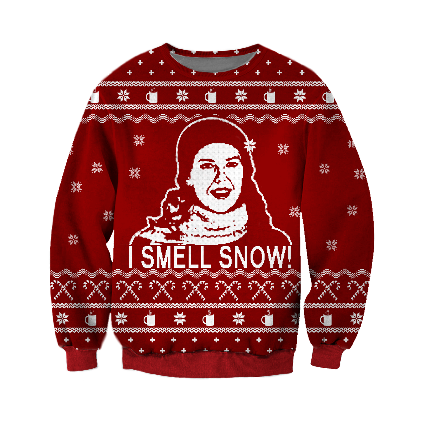 Smell Snow Ugly Christmas Sweater For Men & Women Christmas Gift Sweater CEE009 - WeCustomit
