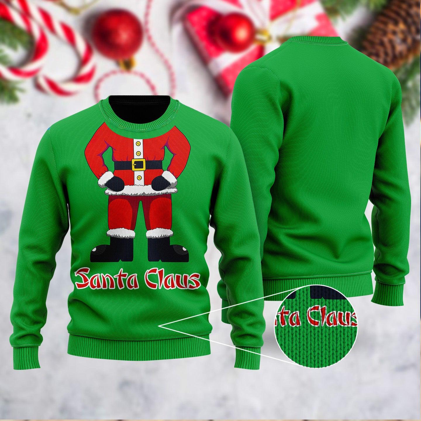 Santa Claus Ugly Christmas Sweater - WeCustomit
