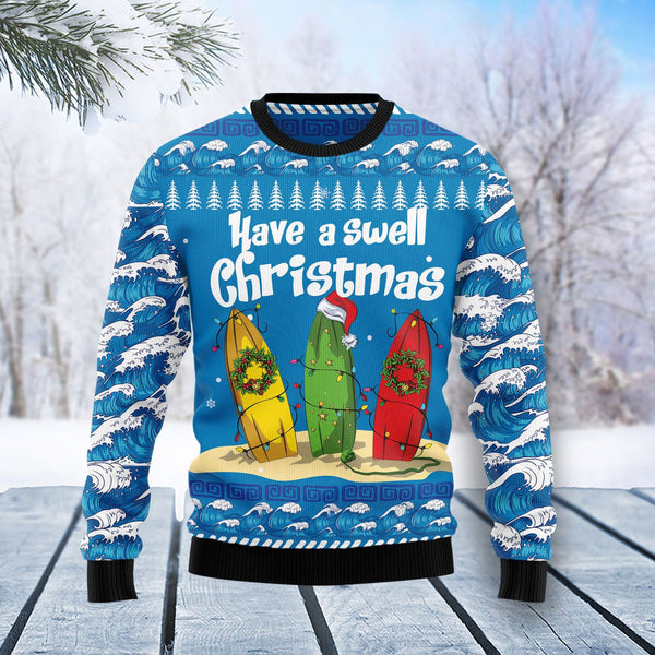 Santa Fist Christmas Ugly Christmas Sweater For Men & Women Christmas Gift Sweater US1438 - WeCustomit