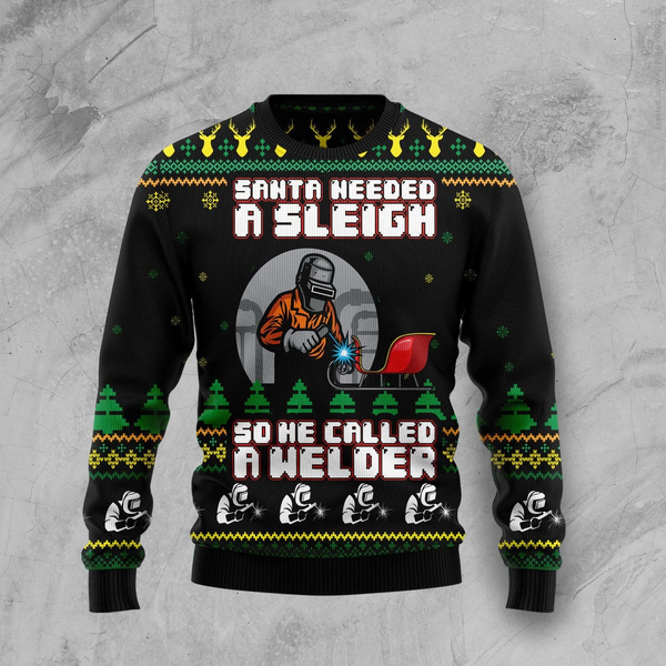 Santa Needed A Sleigh Ugly Christmas Sweater For Men & Women Christmas Gift Sweater US1978 - WeCustomit