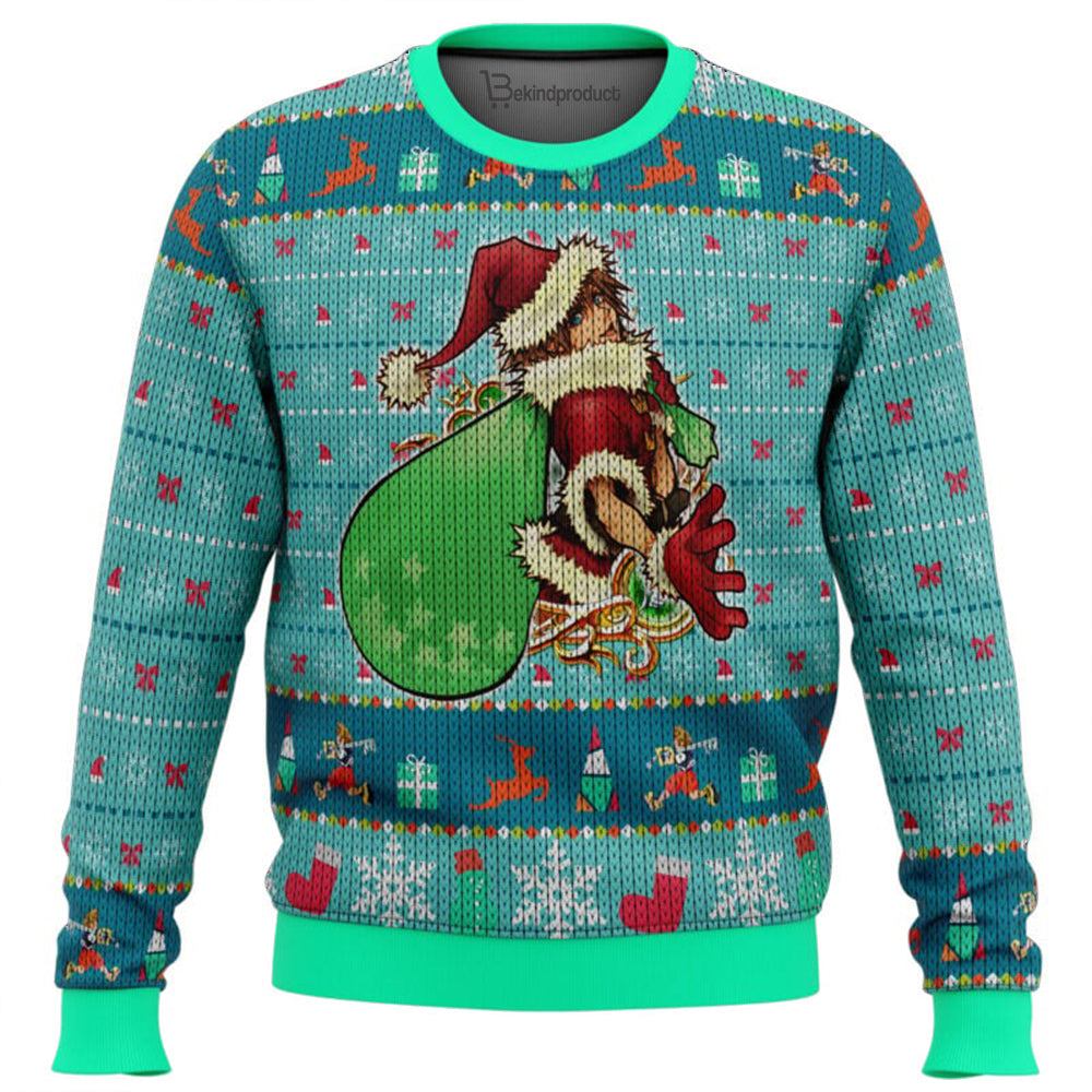 Santa Sora Kingdom Hearts Ugly Christmas Sweater For Men & Women Christmas Gift Sweater BH288 - WeCustomit