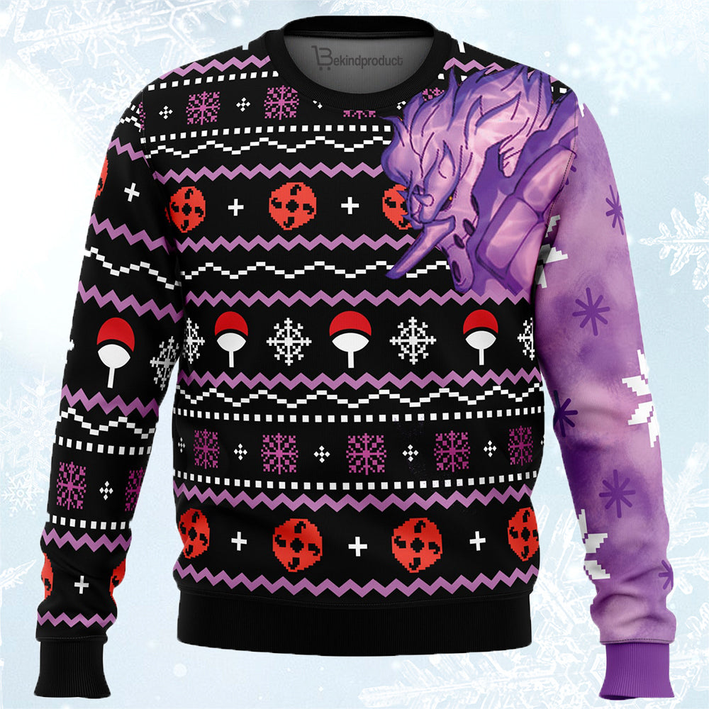 Sasuke Ugly Christmas Sweater For Men & Women Christmas Gift Sweater PT500 - WeCustomit
