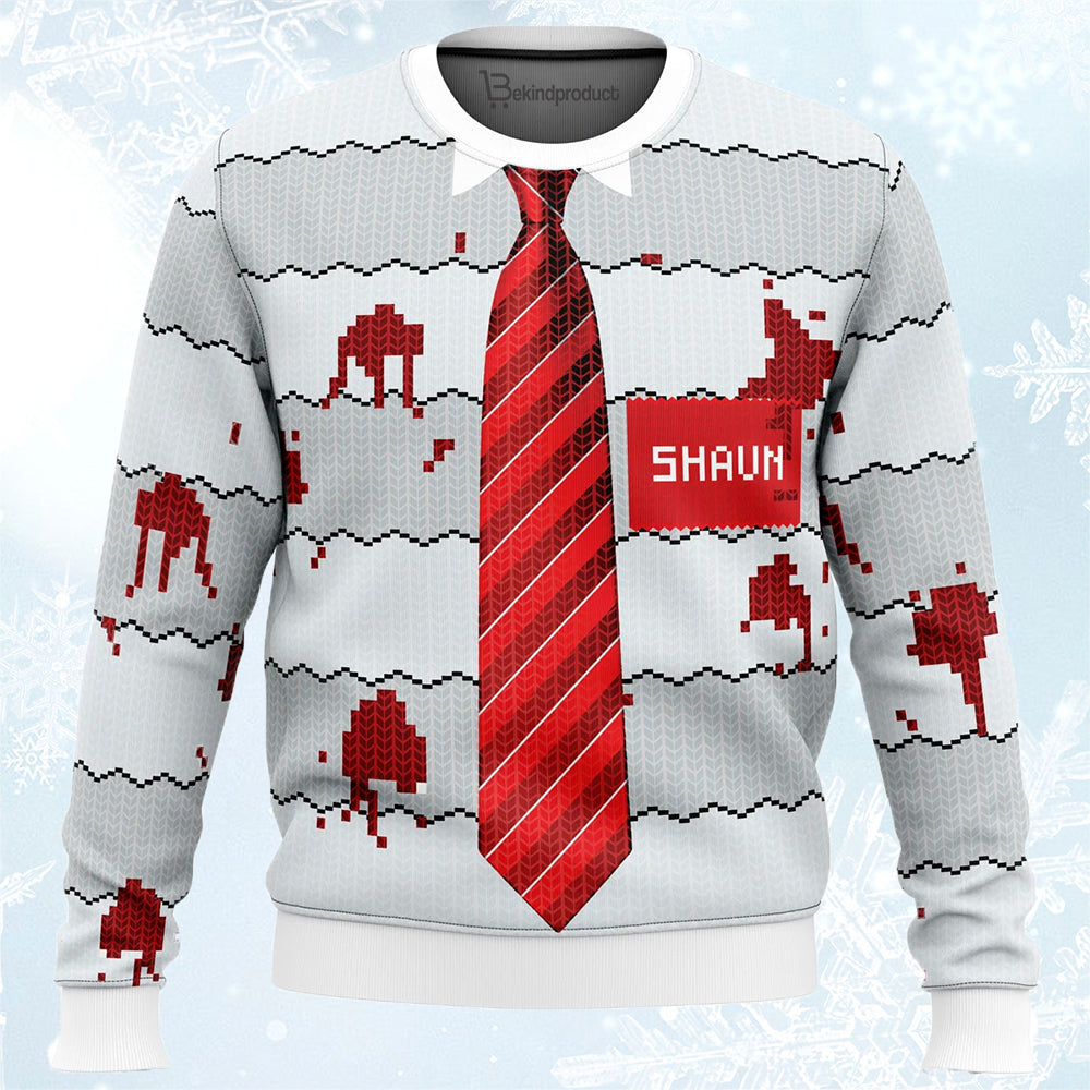 Shaun Ugly Christmas Sweater For Men & Women Christmas Gift Sweater PT855 - WeCustomit