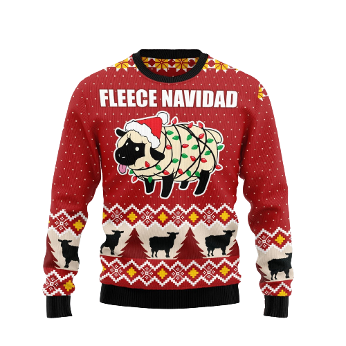 Sheep Merry Christmas Ugly Christmas Sweater For Men & Women Christmas Gift Sweater US1276 - WeCustomit