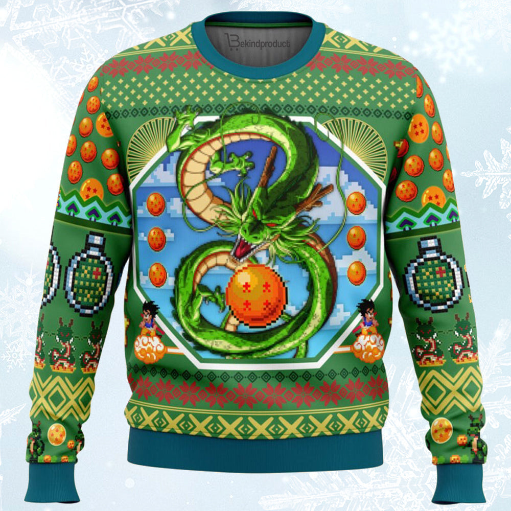 Shenron Dragon Ball Ugly Christmas Sweater For Men & Women Christmas Gift Sweater BH370 - WeCustomit