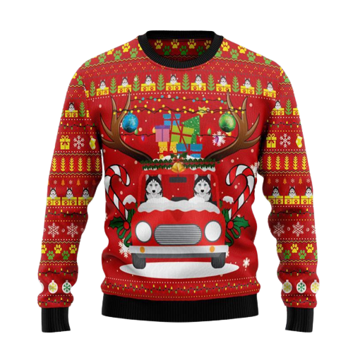 Dog Ugly Christmas Sweater For Men & Women Christmas Gift Sweater US1311 - WeCustomit