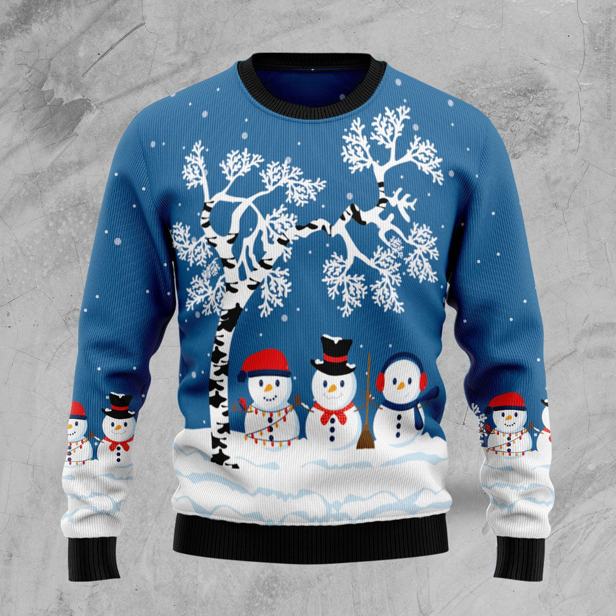 Snowman Beauty Ugly Christmas Sweater For Men & Women Christmas Gift Sweater US1289 - WeCustomit