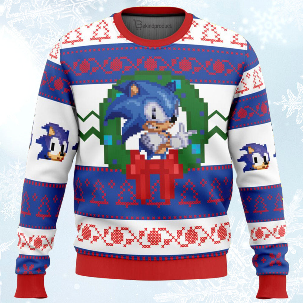 Sonic the Hedgehog Ugly Christmas Sweater For Men & Women Christmas Gift Sweater BH368 - WeCustomit