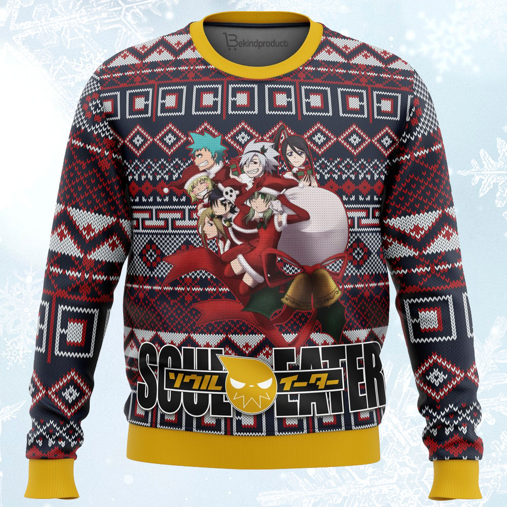 Soul Eater Alt Ugly Christmas Sweater For Men & Women Christmas Gift Sweater PT349 - WeCustomit