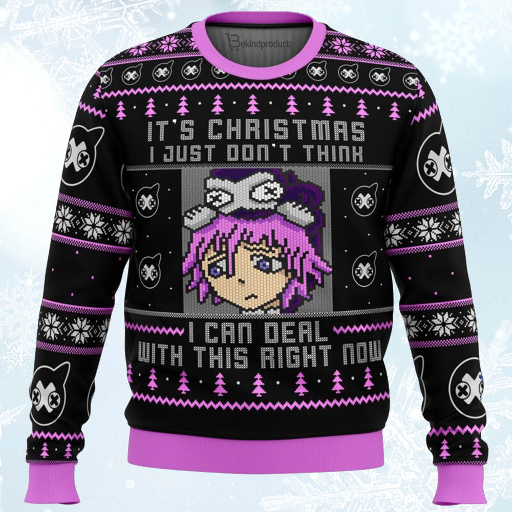 Soul Eater Crona Deal With This Ugly Christmas Sweater For Men & Women Christmas Gift Sweater BH087 - WeCustomit