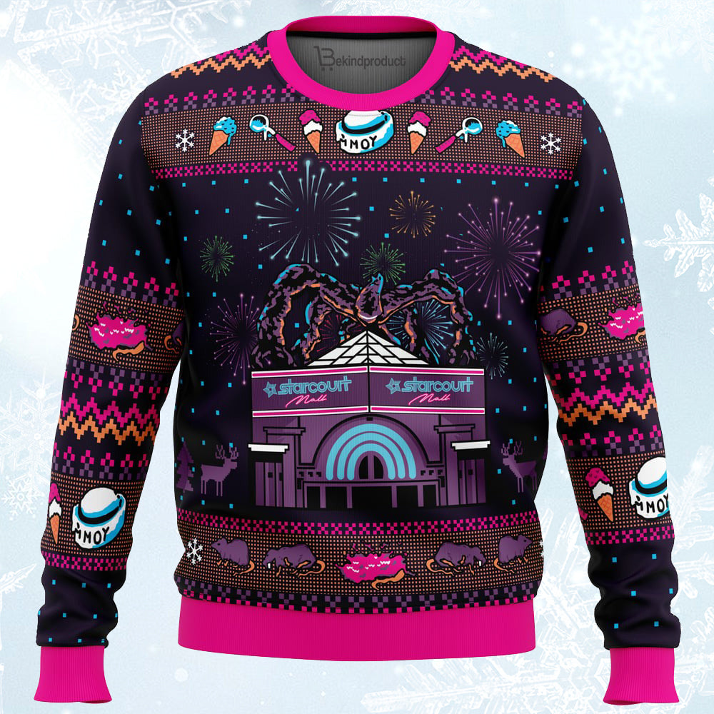 Stranger Sweater Stranger Things Ugly Christmas Sweater For Men & Women Christmas Gift Sweater PT131 - WeCustomit