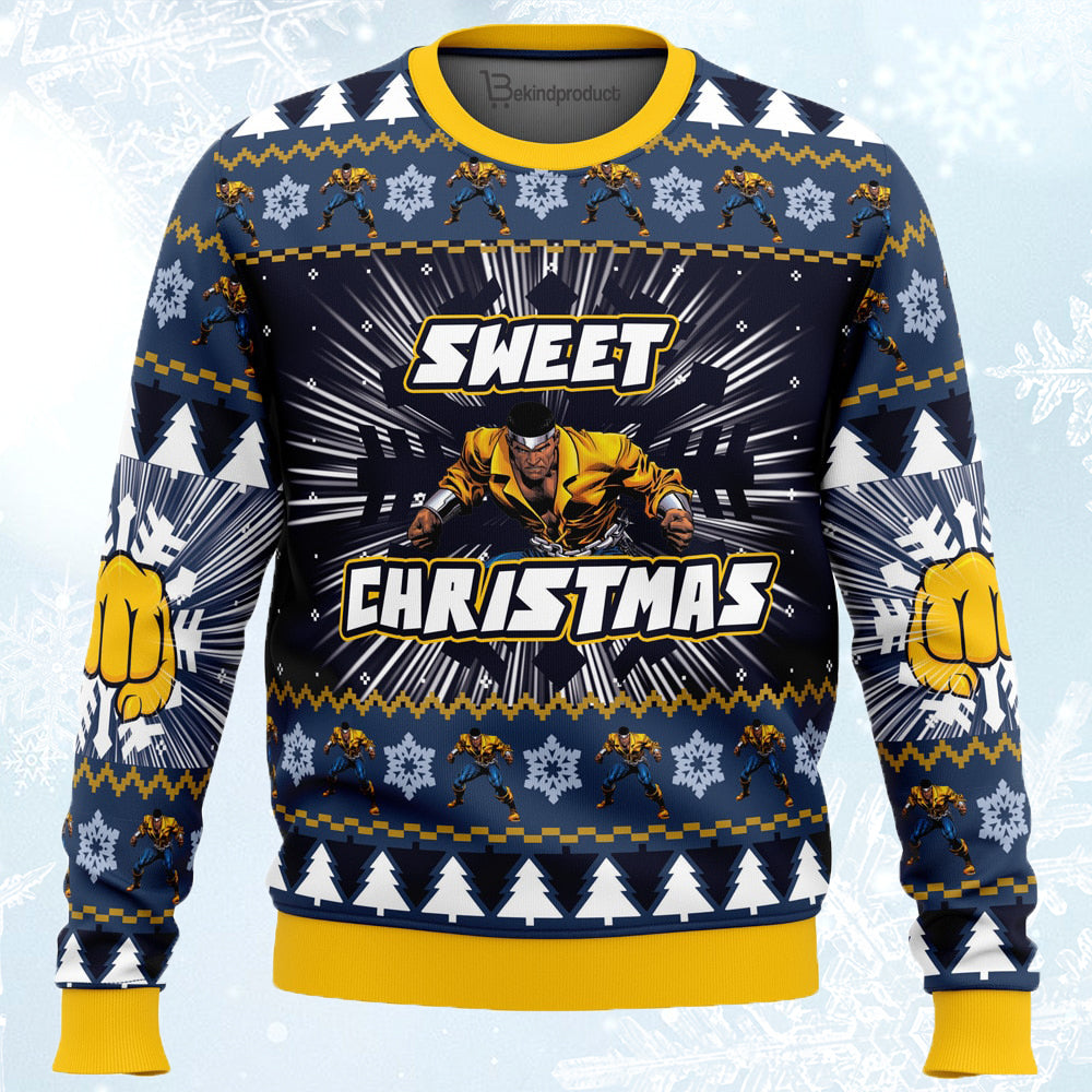 Sweet Christmas Ugly Christmas Sweater For Men & Women Christmas Gift Sweater PT781 - WeCustomit