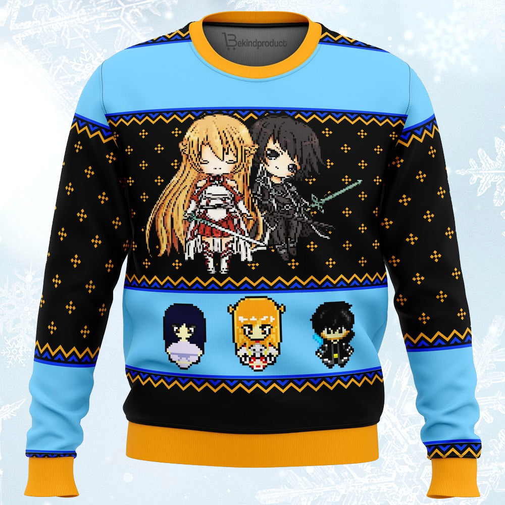 Sprites Ugly Christmas Sweater For Men & Women Christmas Gift Sweater PT740 - WeCustomit