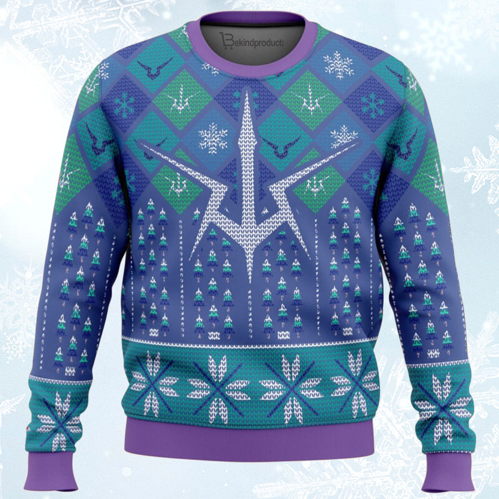 Symbol Lelouch Code Geass Ugly Christmas Sweater For Men & Women Christmas Gift Sweater BH406 - WeCustomit