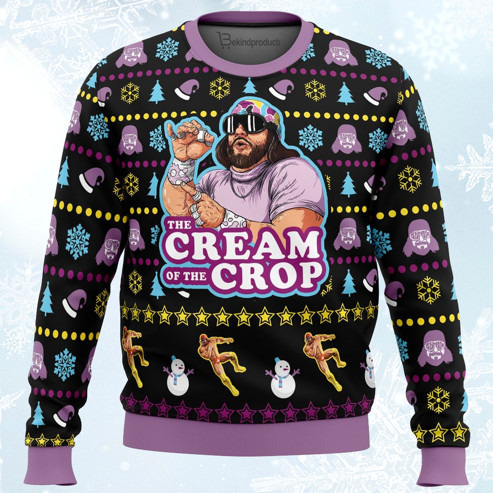 The Cream of the Crop Ugly Christmas Sweater For Men & Women Christmas Gift Sweater BH003 - WeCustomit