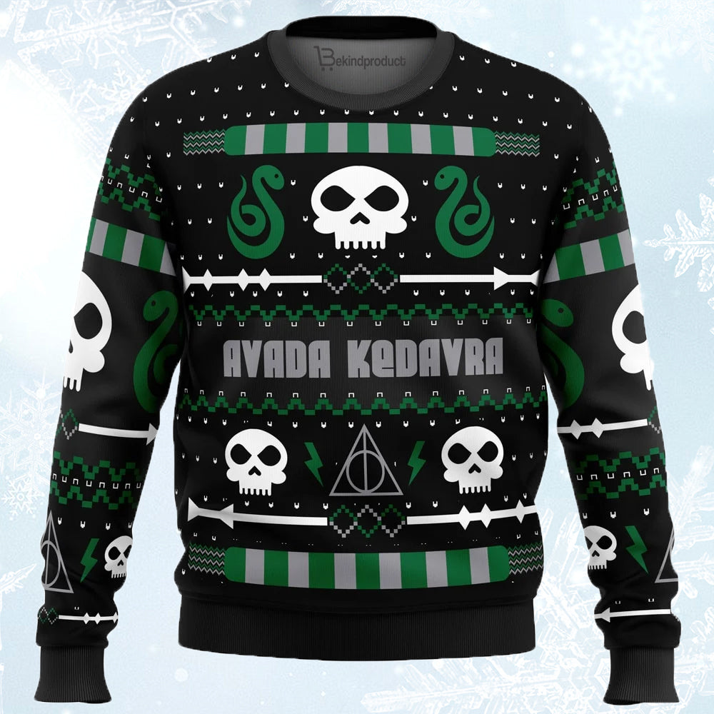 The Dark Sweater Ugly Christmas Sweater For Men & Women Christmas Gift Sweater PT706 - WeCustomit