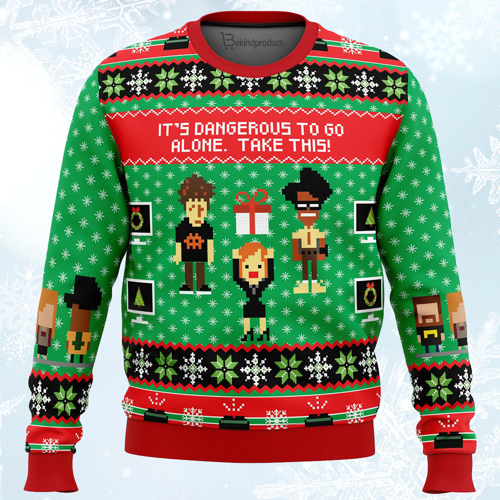 The IT Crowd Ugly Christmas Sweater For Men & Women Christmas Gift Sweater PT234 - WeCustomit