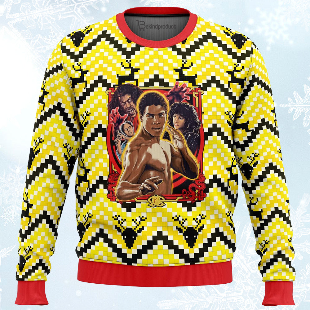 The Last Dragon Ugly Christmas Sweater For Men & Women Christmas Gift Sweater PT033 - WeCustomit