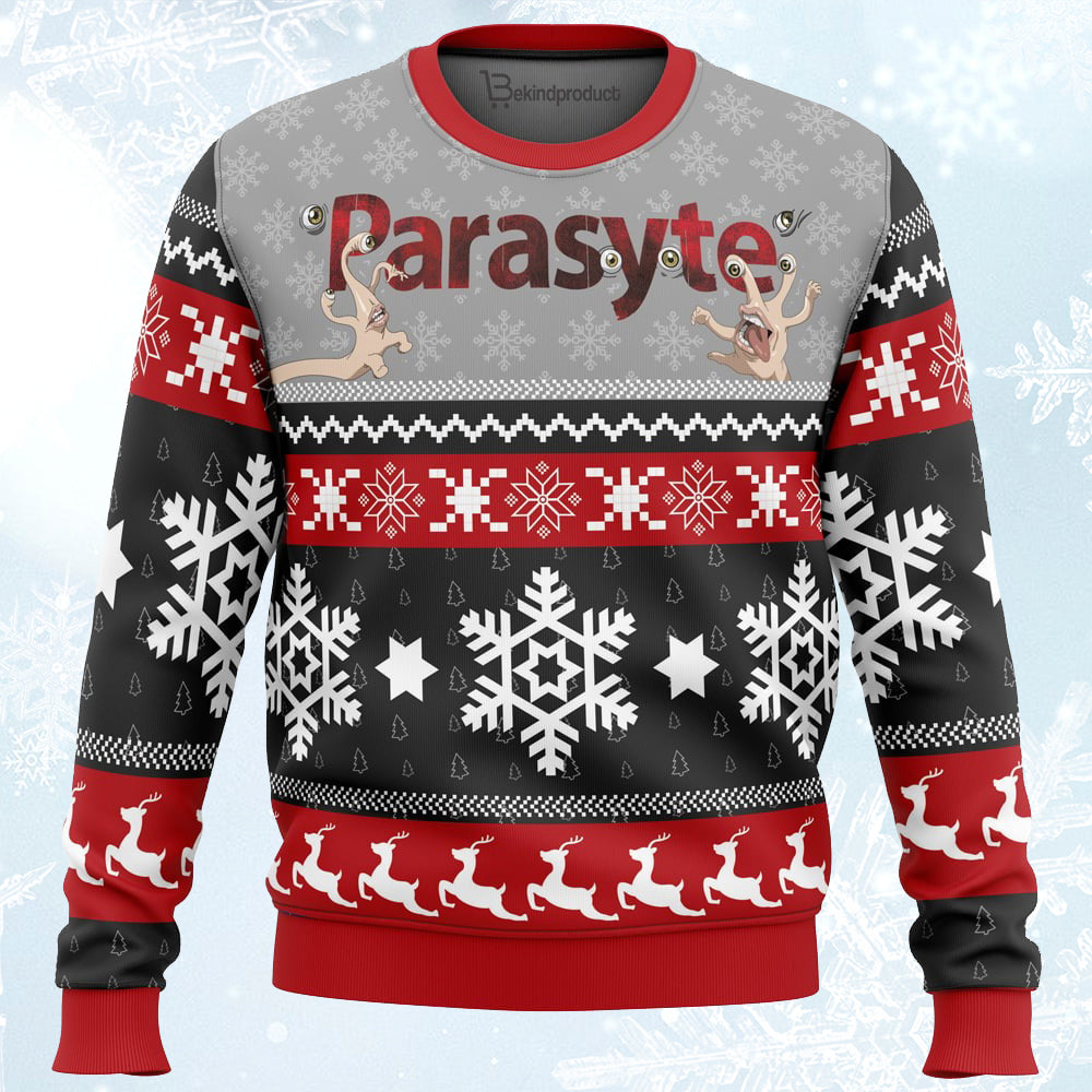 The Maxim Parasyte Ugly Christmas Sweater For Men & Women Christmas Gift Sweater PT435 - WeCustomit