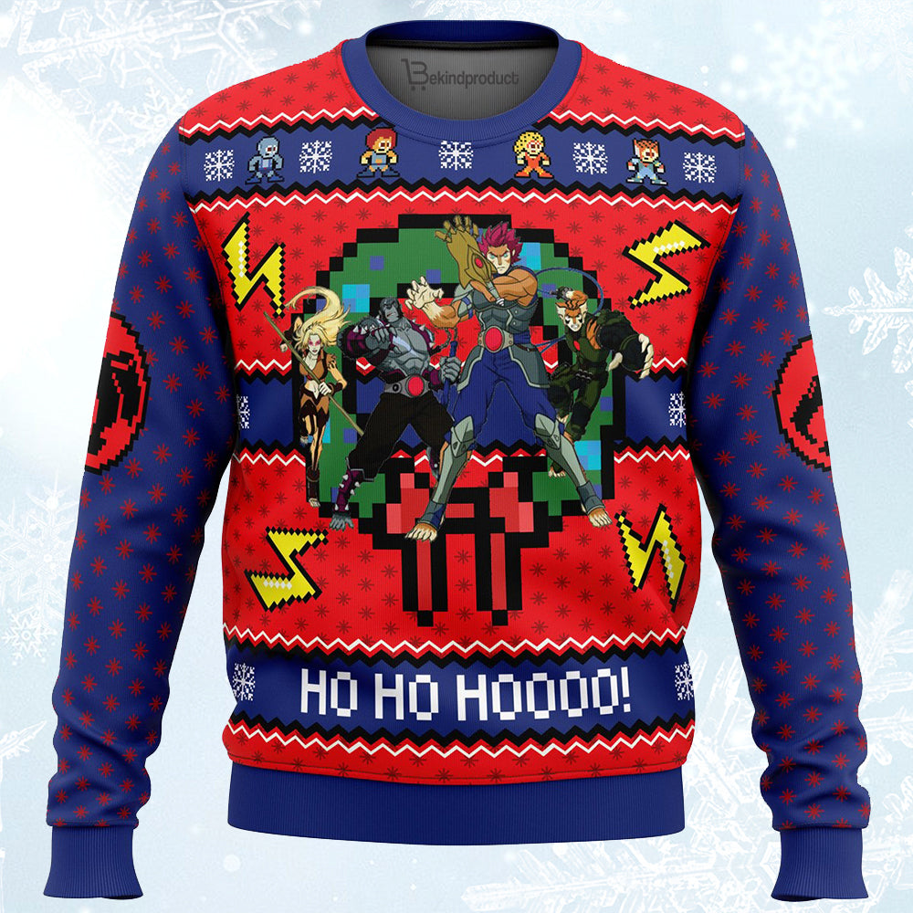 Thunder Cats Ugly Christmas Sweater For Men & Women Christmas Gift Sweater PT124 - WeCustomit