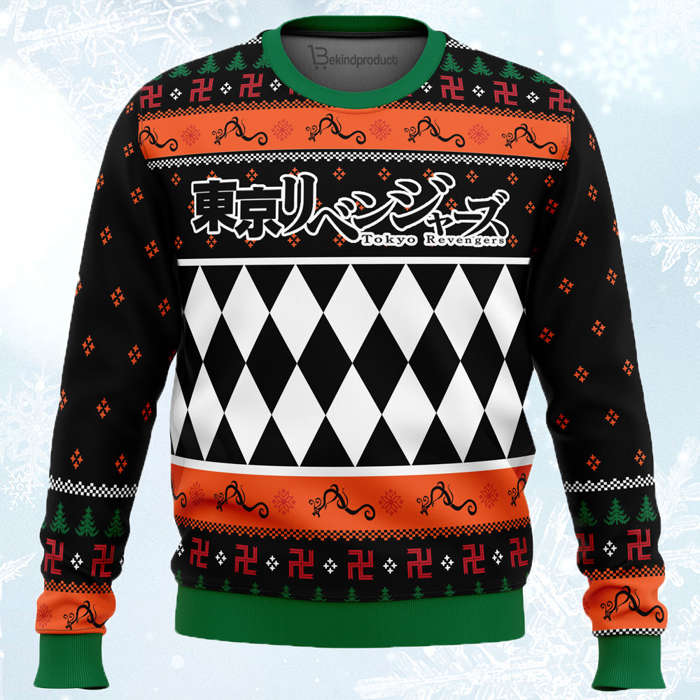 Tokyo Gang Tokyo Revengers Ugly Christmas Sweater For Men & Women Christmas Gift Sweater PT470 - WeCustomit
