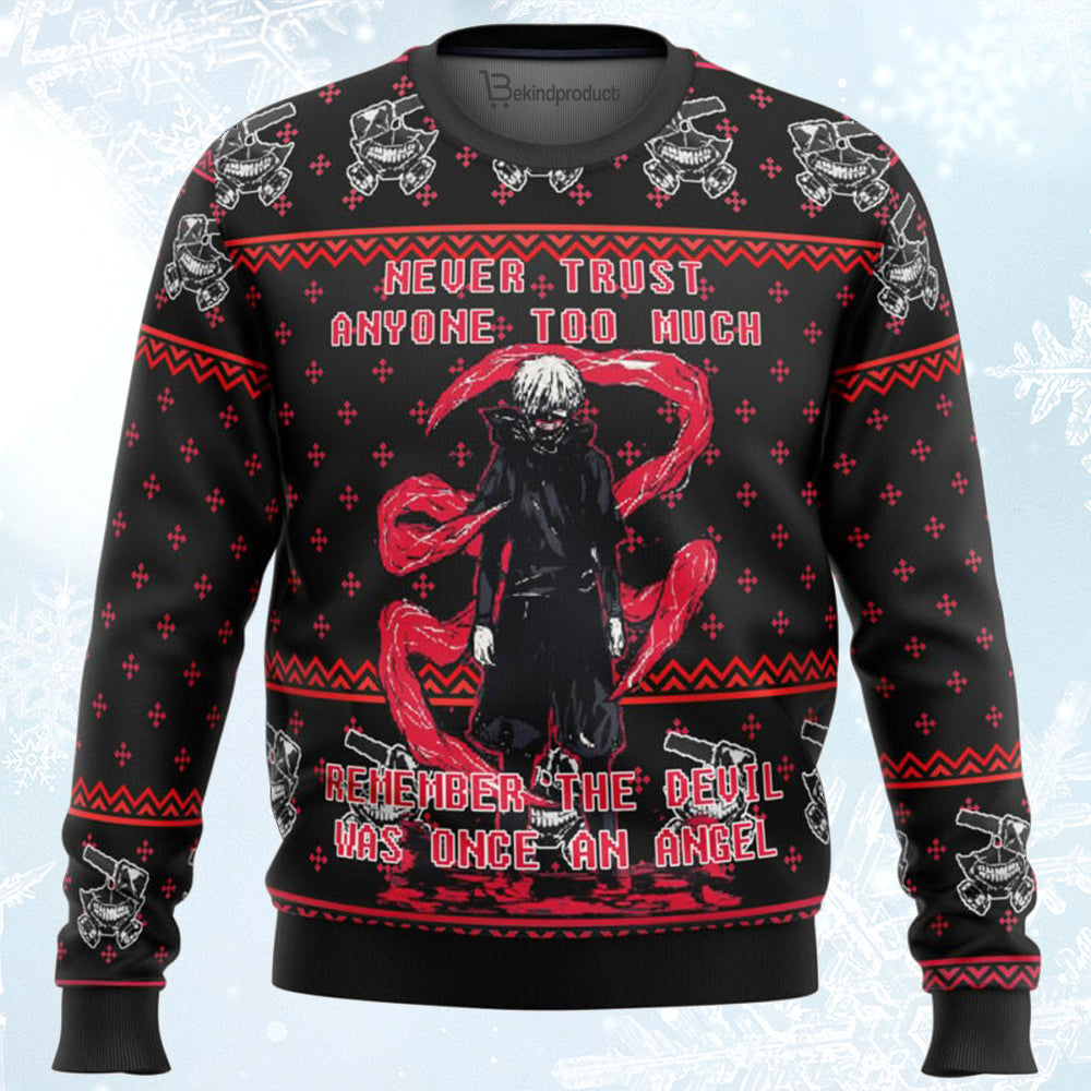 Tokyo Ghoul Trust Ugly Christmas Sweater For Men & Women Christmas Gift Sweater BH163 - WeCustomit
