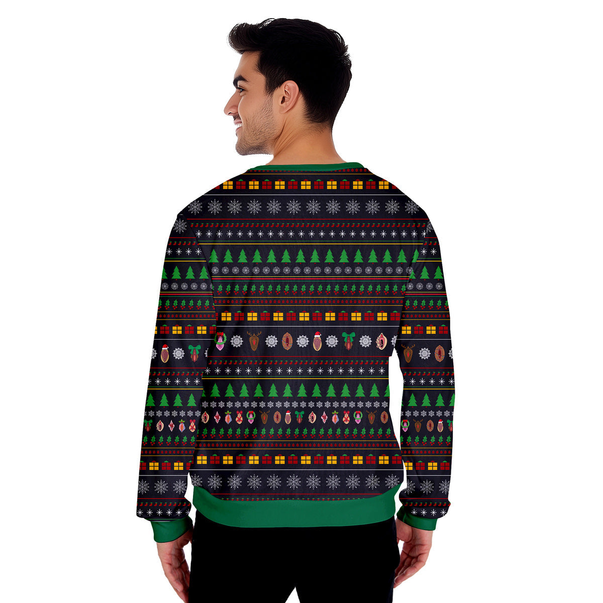 Merry Clitmas Funny Ugly Christmas Sweater - WeCustomit