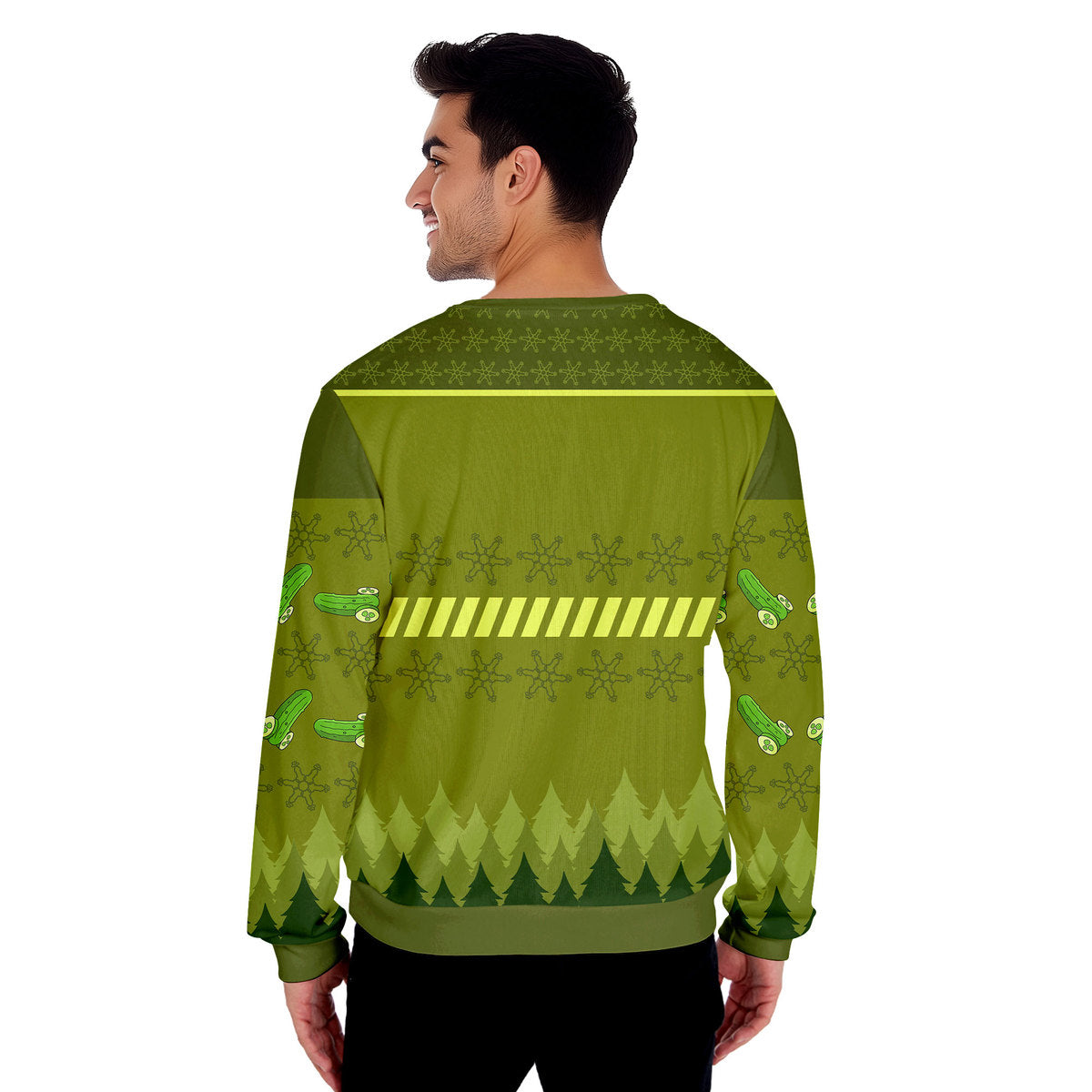 Tickle My Pickle Funny Ugly Christmas Sweater - WeCustomit