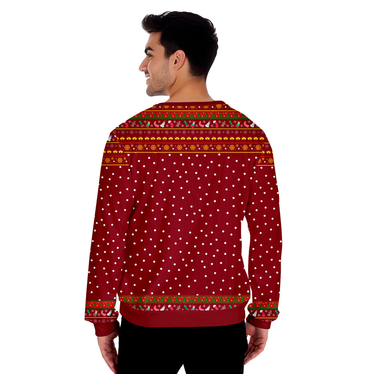 Merry Dickmass Tree Funny Ugly Christmas Sweater - WeCustomit