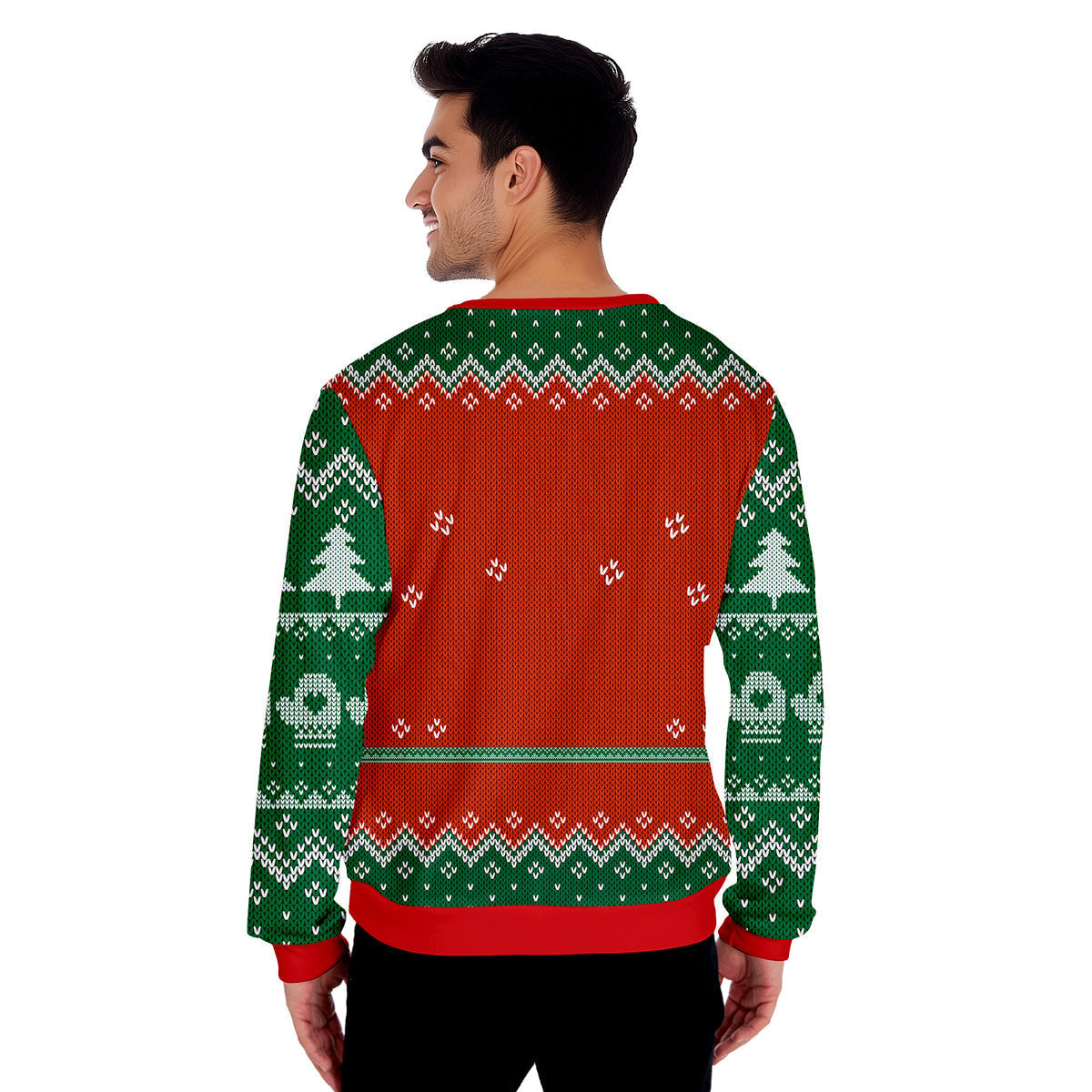 Big Nick Energy Santa Funny Ugly Christmas Sweater - WeCustomit