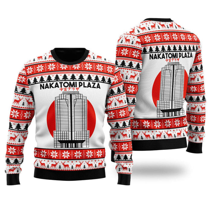 Nakatomi Plaza Christmas Party 1988 Ugly Christmas Sweater For Men & Women Christmas Gift Sweater US2084 - WeCustomit