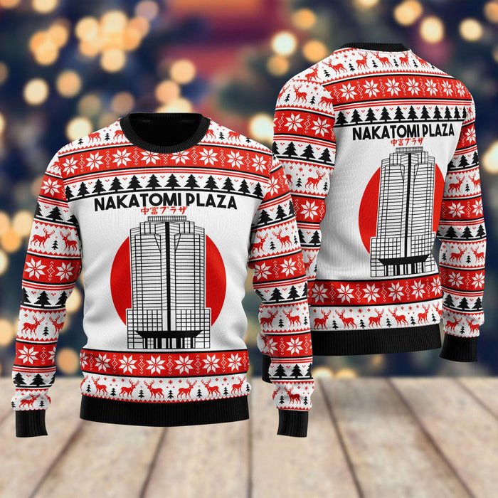 Nakatomi Plaza Christmas Party 1988 Ugly Christmas Sweater For Men & Women Christmas Gift Sweater US2084 - WeCustomit